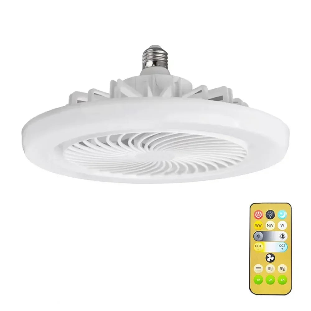 VENTILADOR DE TECHO Y LUZ LED CON CONTROL